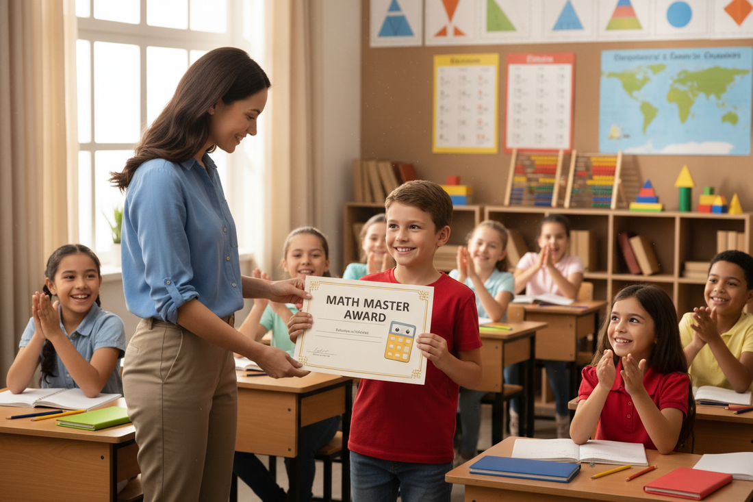 The Power of Reward-Based Learning for Maths Success