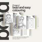Book 10 - Bold and Easy Colouring (Princess)
