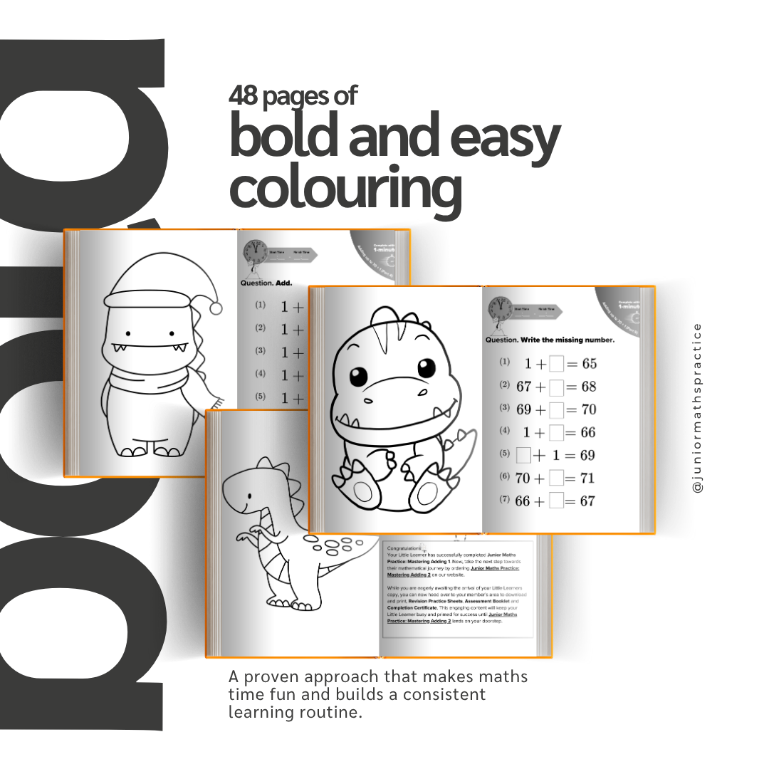 Book 1 - Bold and Easy Colouring