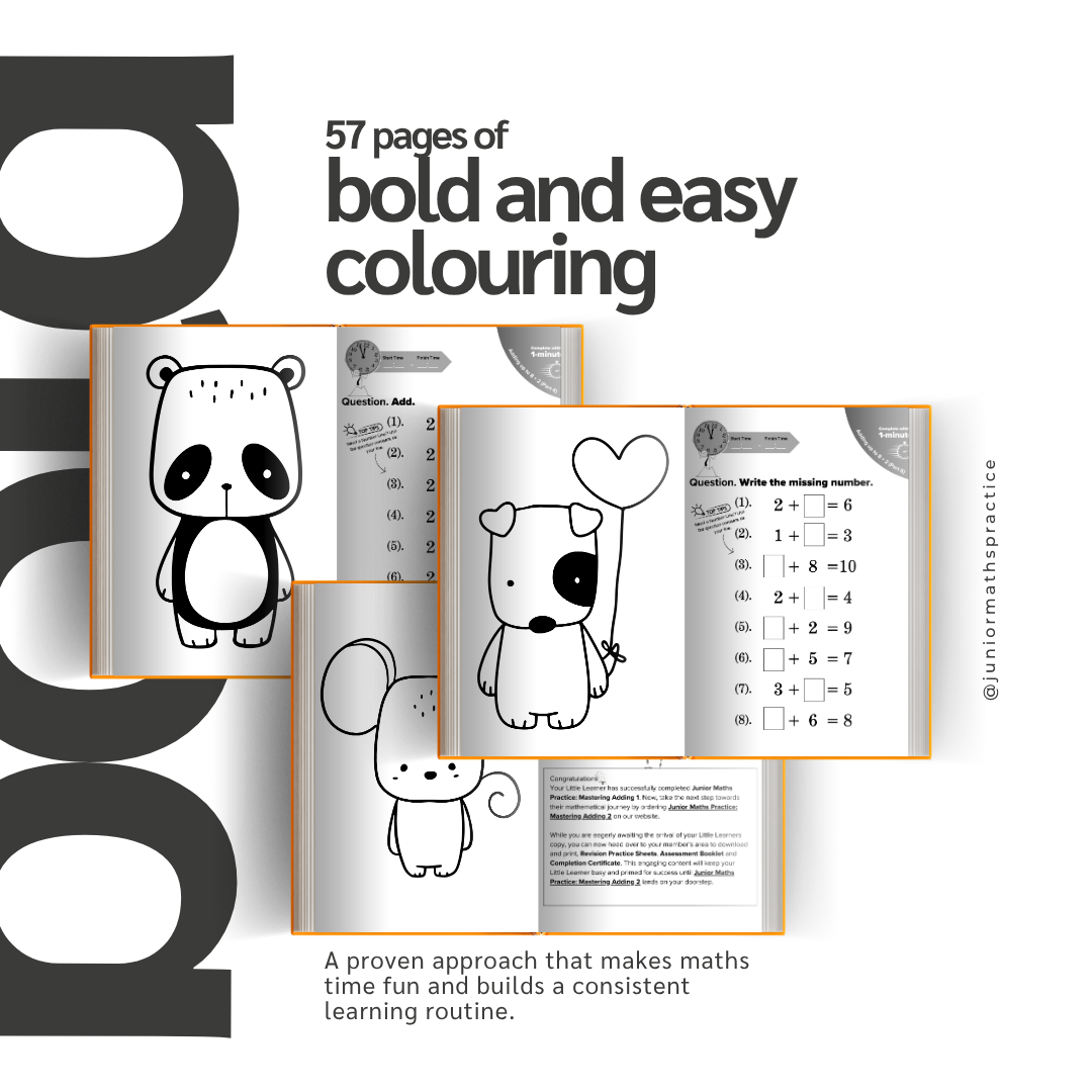 Book 2 - Bold and Easy Colouring