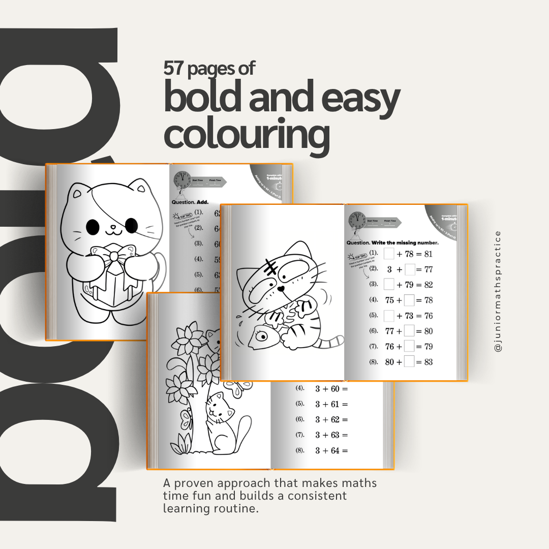 Book 3 - Bold and Easy Colouring