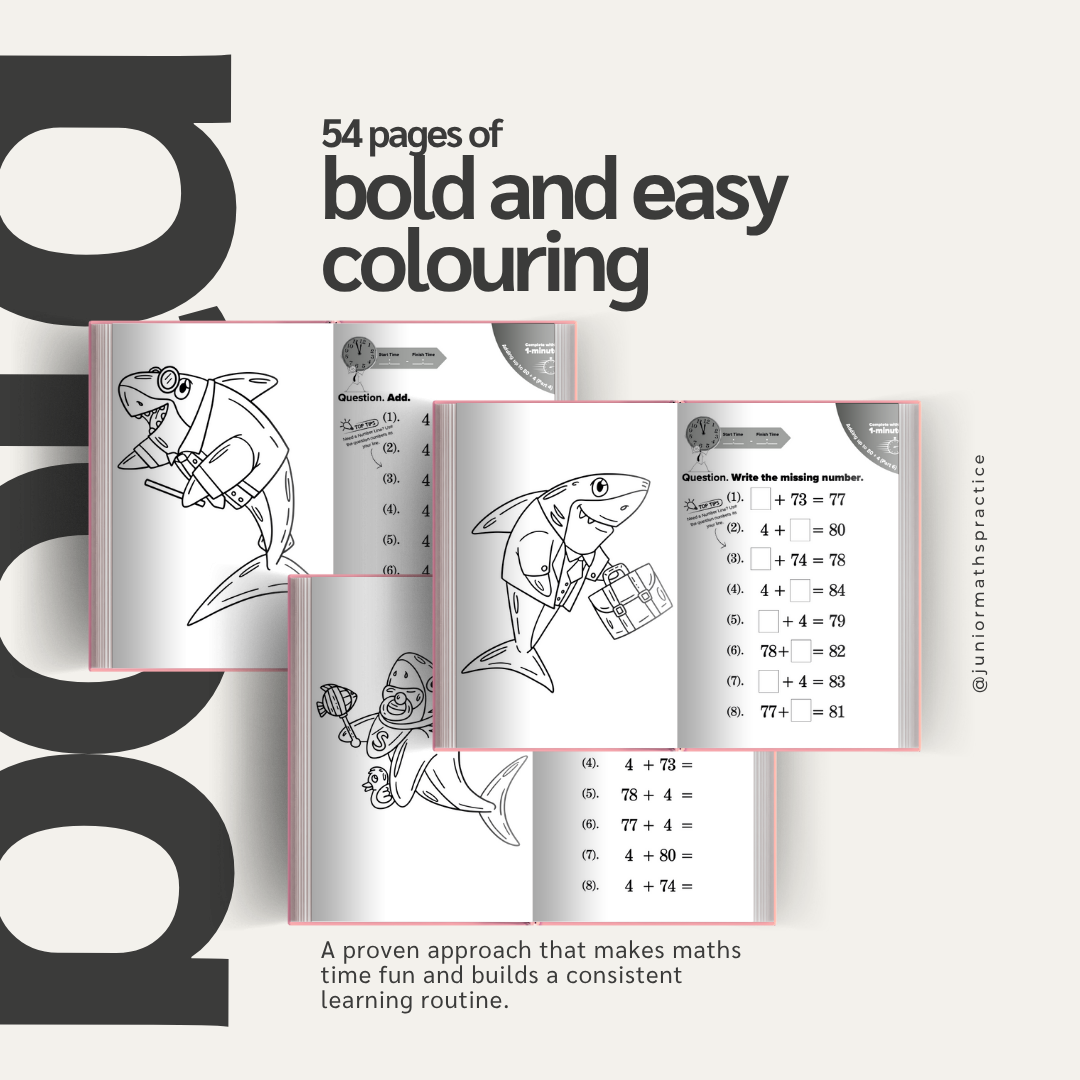 Book 4 - Bold and Easy Colouring