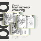 Book 6 - Bold and Easy Colouring (Superhero)