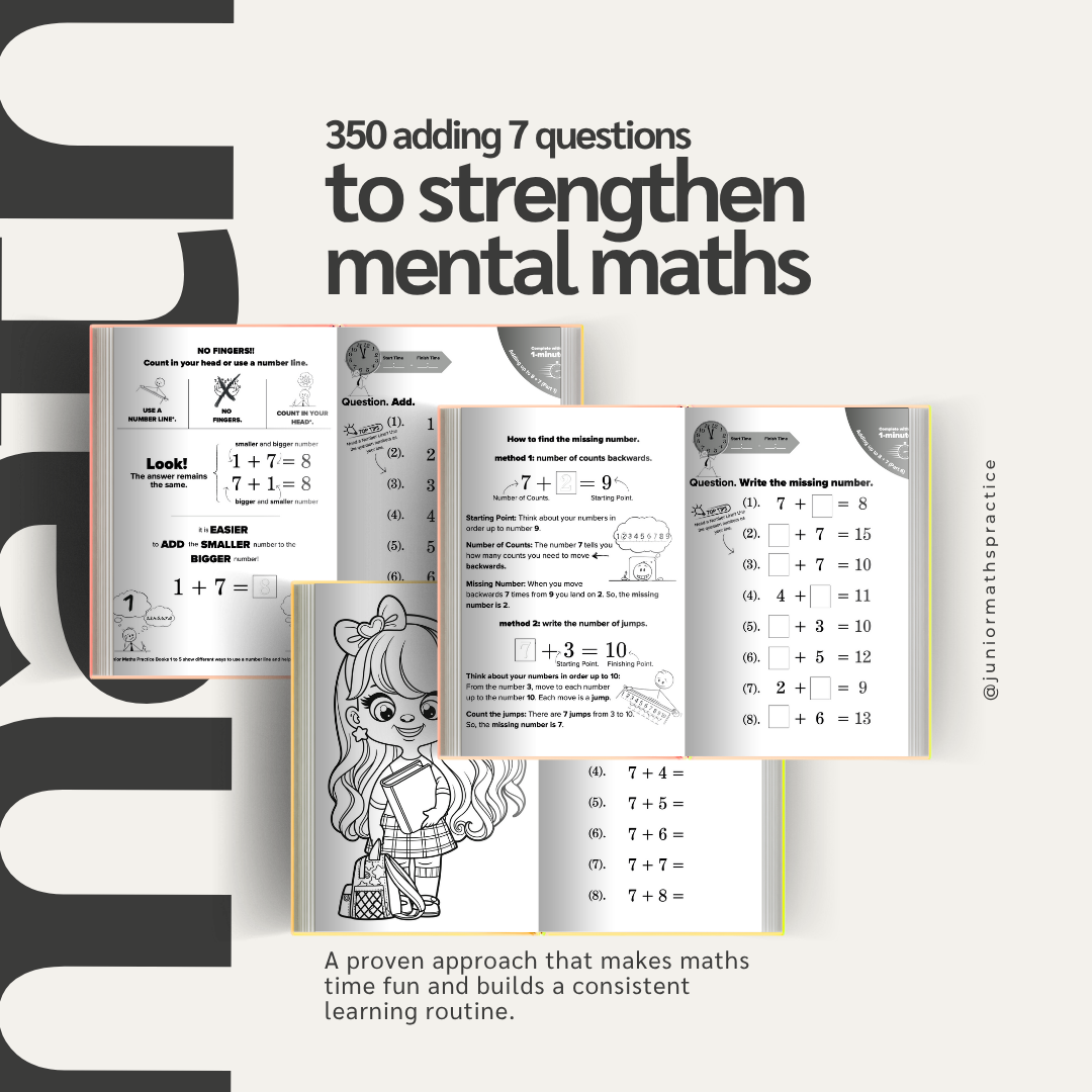 Book 7 - Adding Questions (Girls)