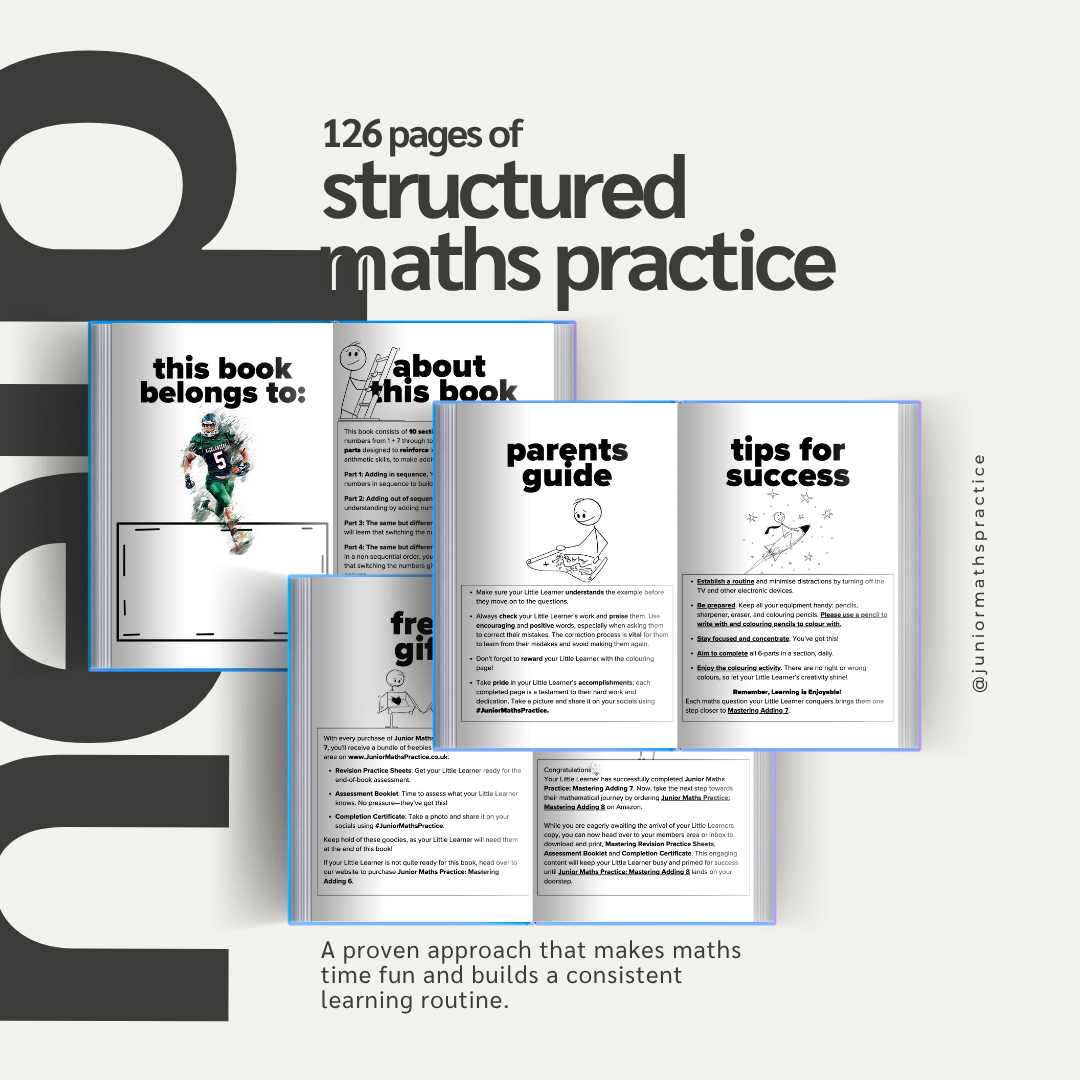 Book 7 - Structured Maths Practice (American)