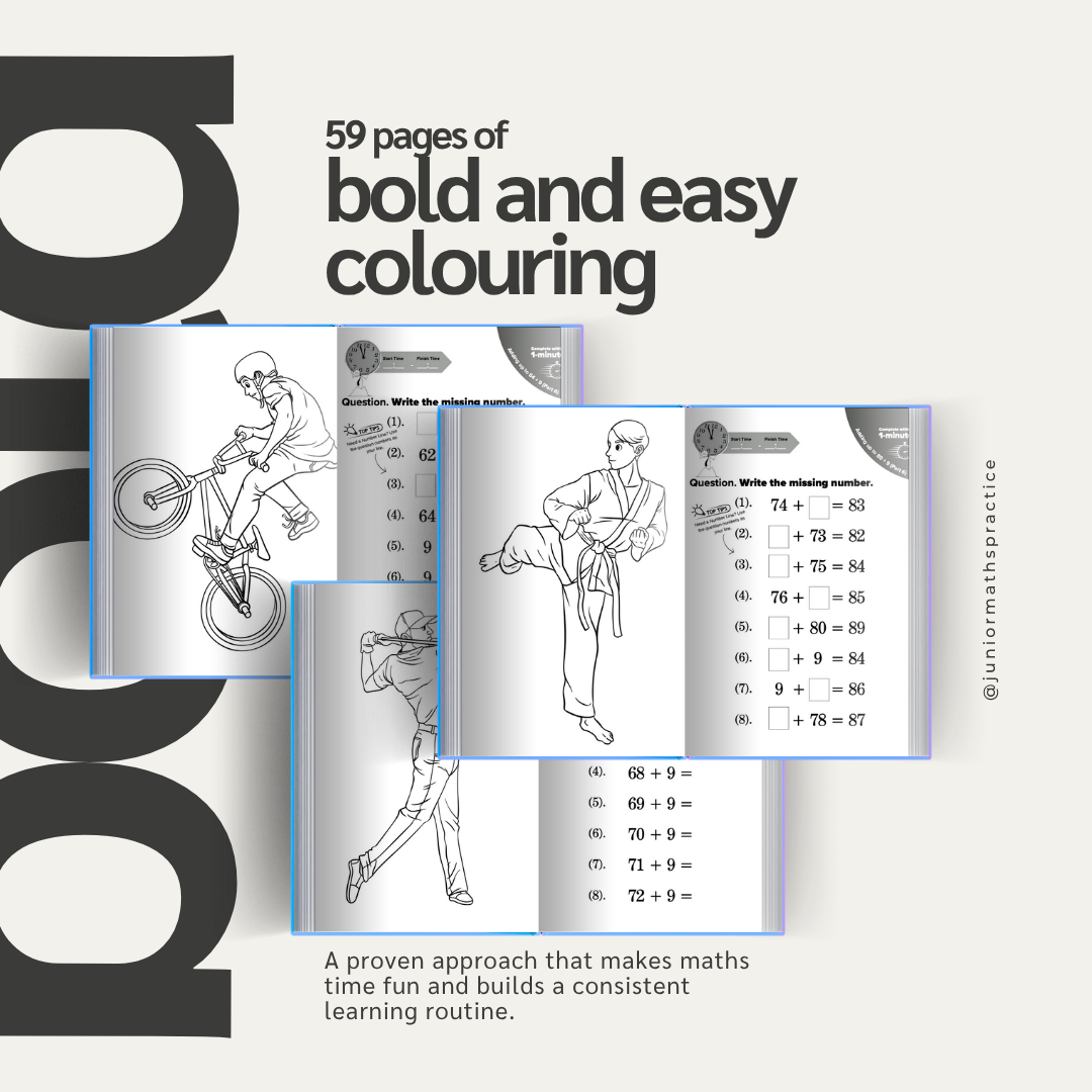 Book 9 - Bold and Easy Colouring